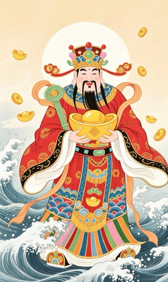 转发好运财神到，贵人送财远离算计、拖后腿的小人，多遇愿意提携、带来生意的贵人，合