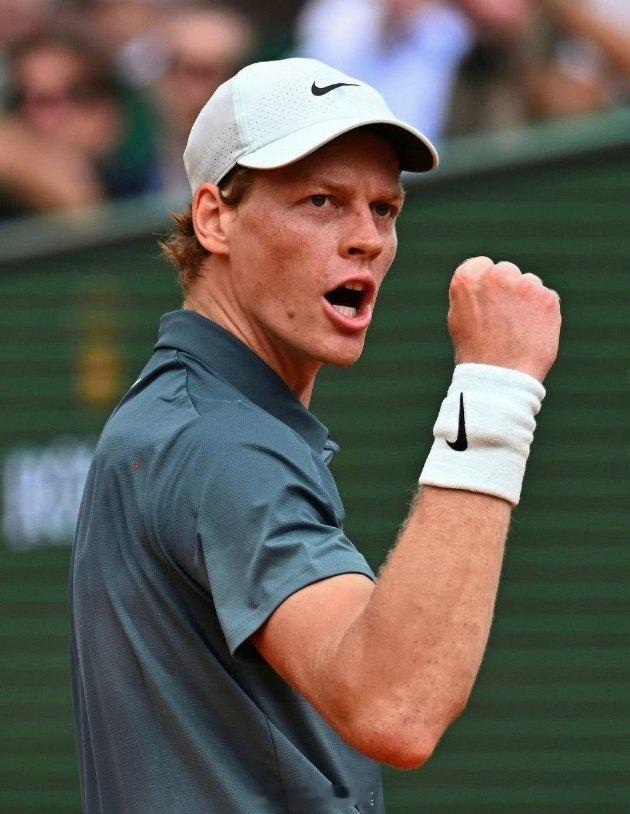 辛纳首进蒙特卡洛决赛ATP1000蒙特卡洛大师赛半决赛，2号种子辛纳以6-1 6