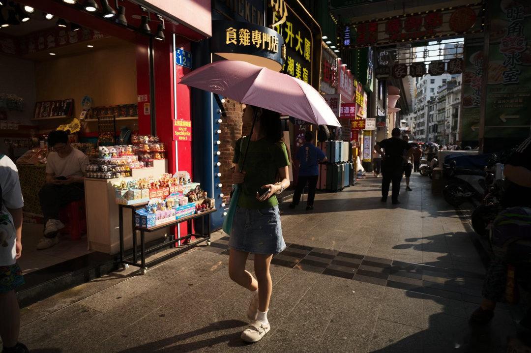 越秀北京路的黄昏时光，扫街的日子街头漫拍时光代理人我的日常plog人文 leic