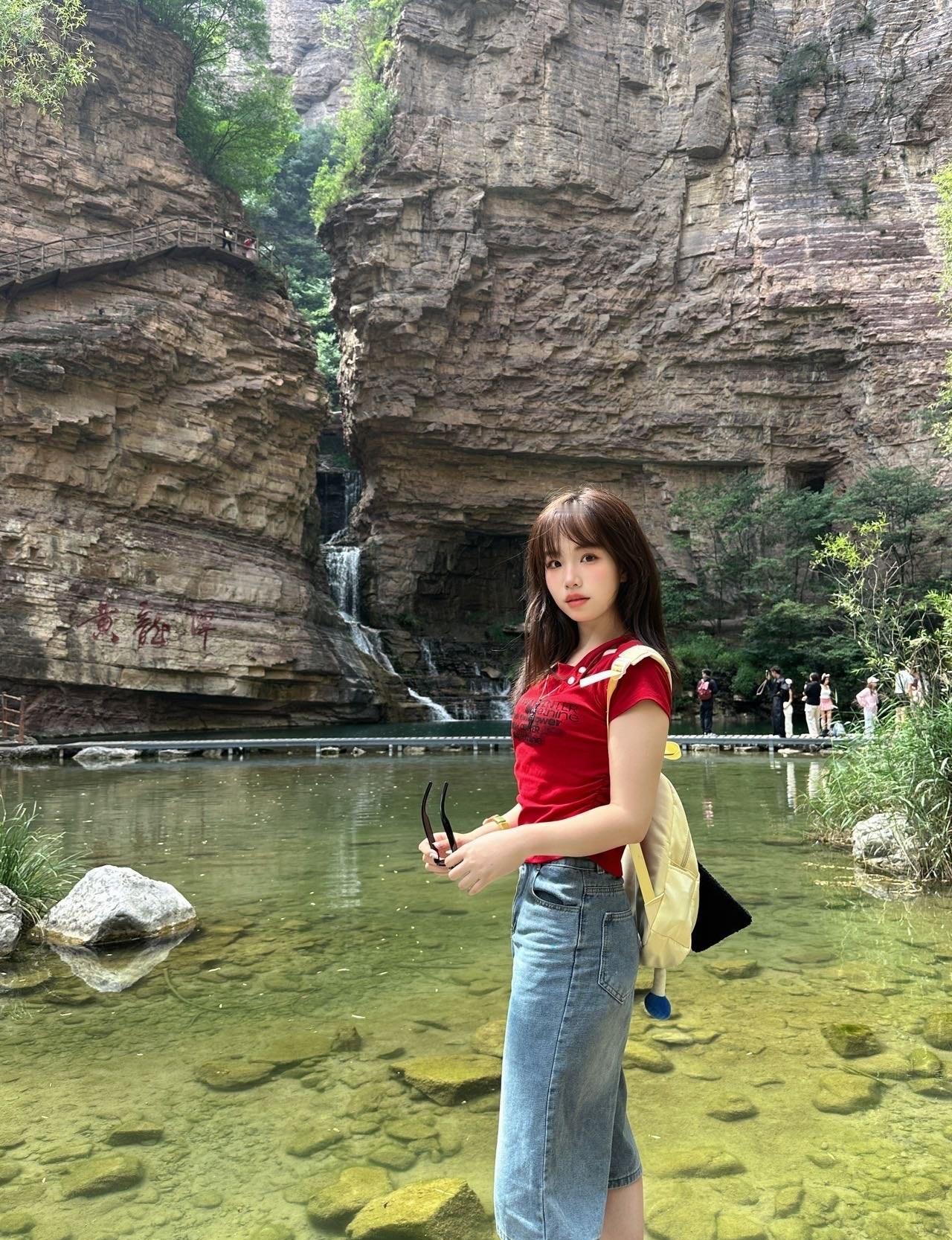 太行大峡谷真的太绝了，三个必去点狠狠拿捏住游玩乐趣！第一站桃花谷，3km徒步路超