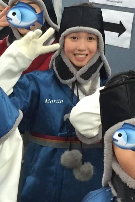 7年前平昌冬奥会上的马丁平昌冬奥会上的马丁7年前平昌冬奥会上的马丁，好萌，[点赞