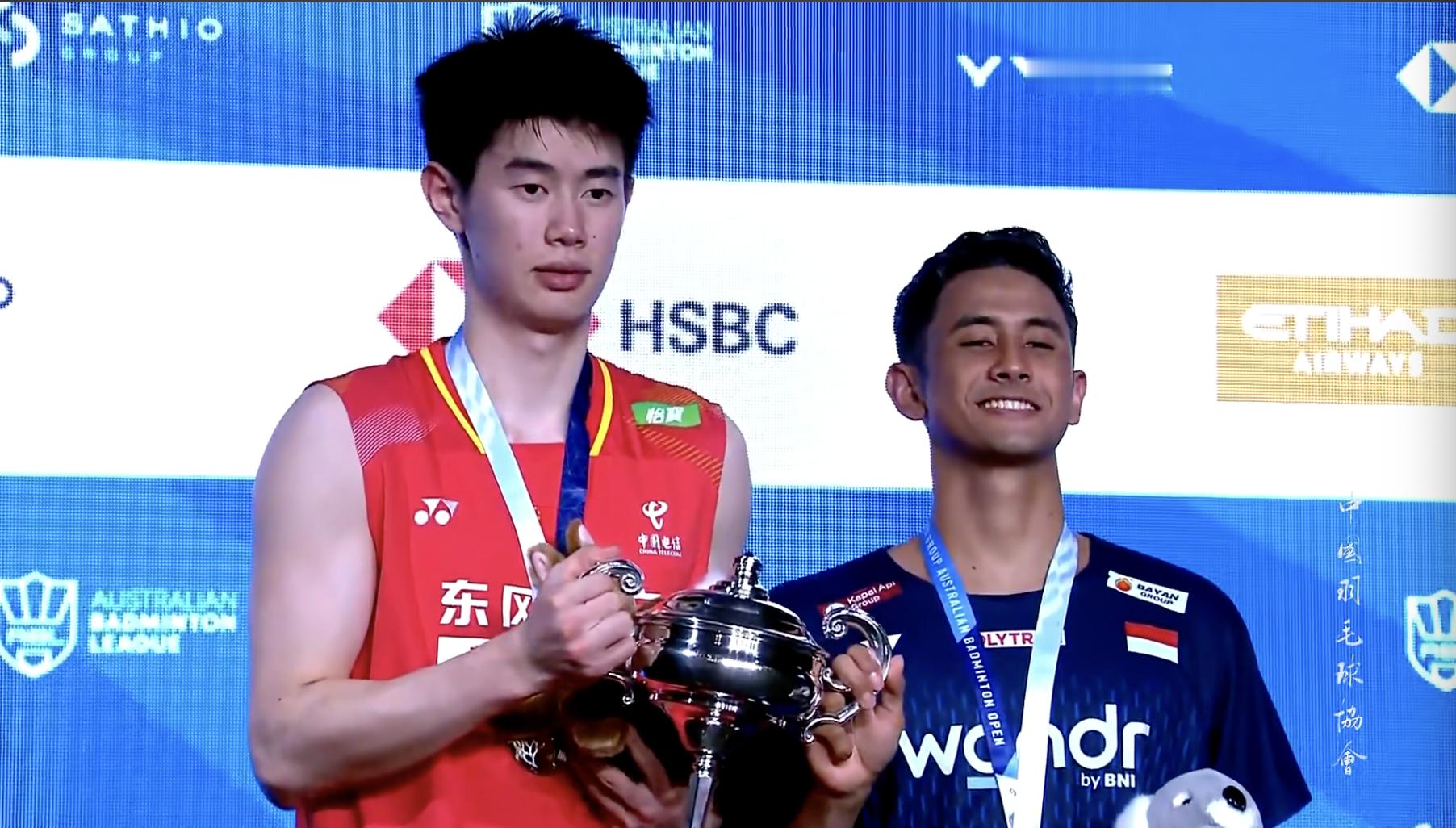 🏆男单冠军：法汉🇮🇩🥈男单亚军：董天尧🇨🇳恭喜两位！🎉🎉🎉20