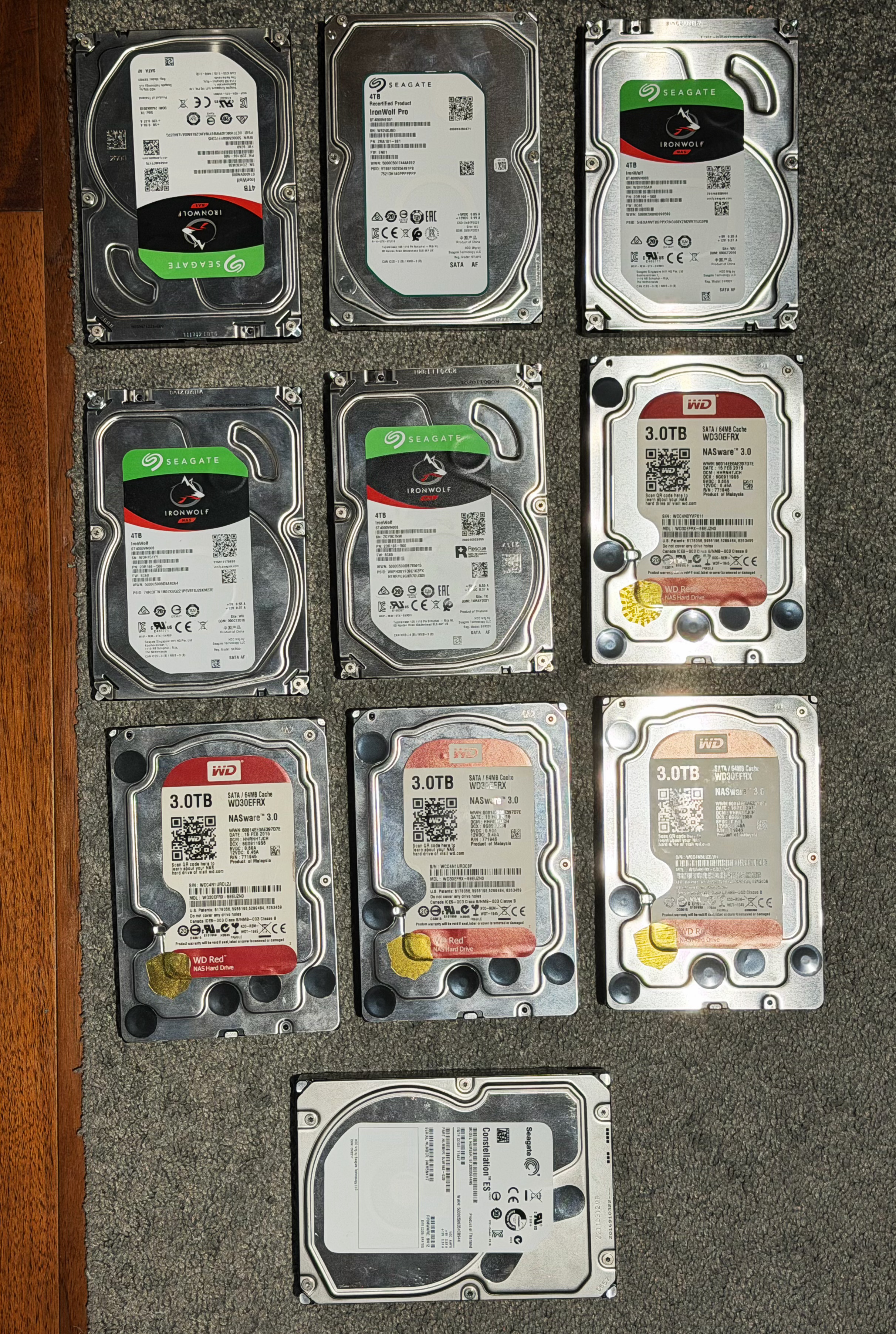 玩摄影最快的变现途径：卖设备！闲置的两套 NAS、10 块硬盘，全部打包出二手了