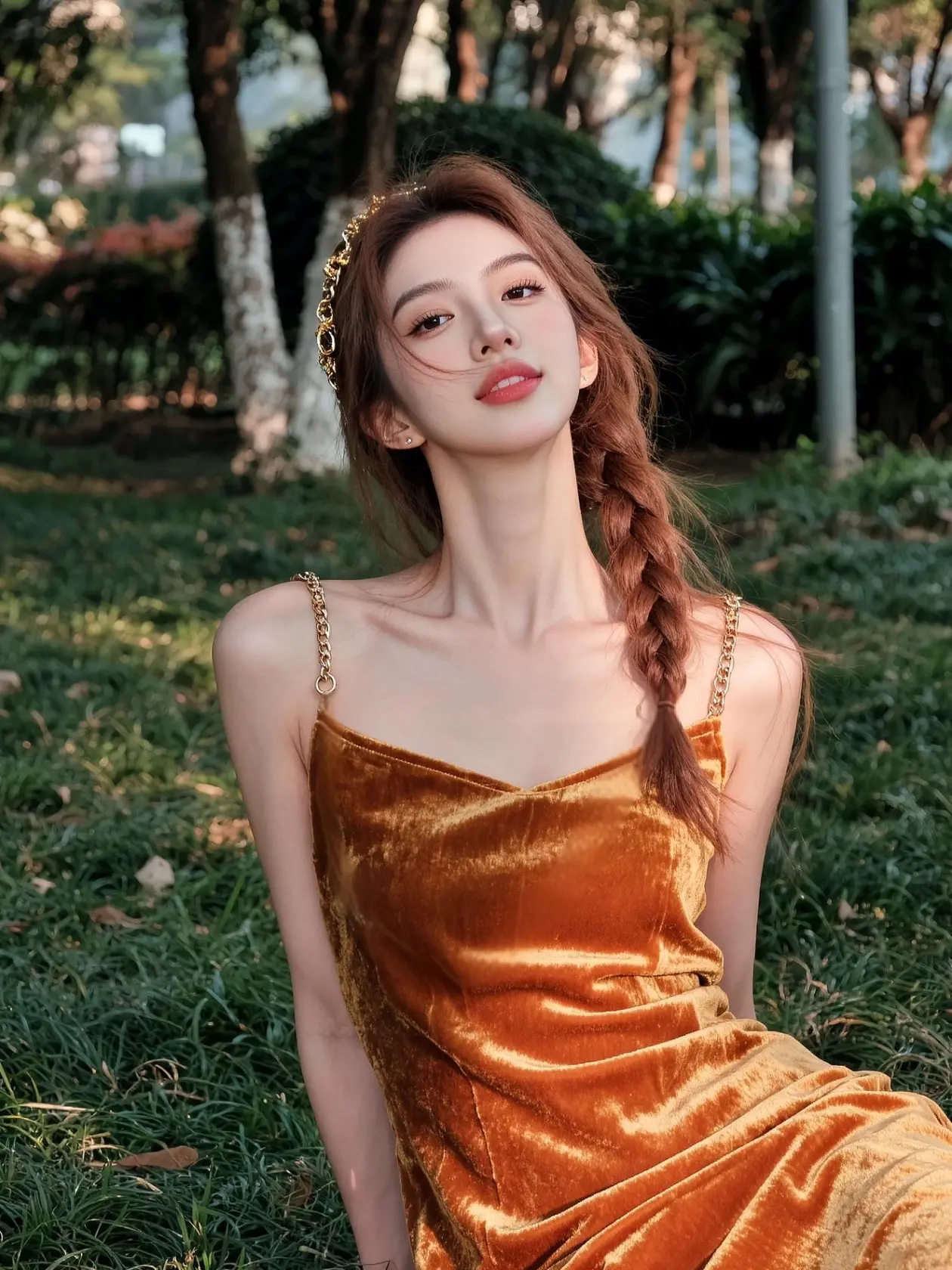 AI草地金裙照 随变ai随便玩 玩法合伙人计划 随变一拍都很夯 ai创作