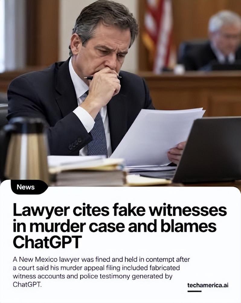 把生成式AI当搜索引擎，是最大的认知错误。
最近美国有个新闻，一个律师在处理一桩