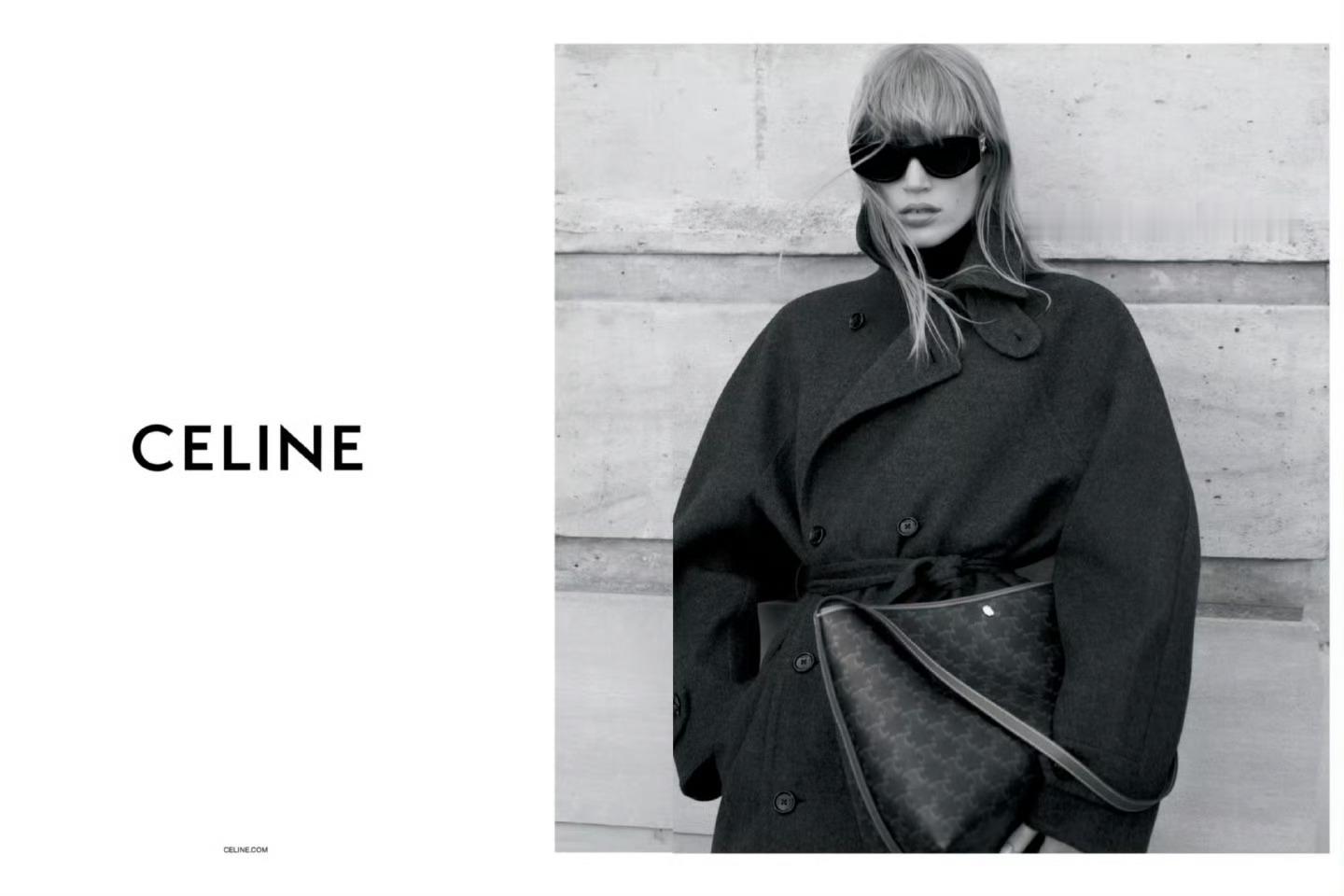 Celine Winter 2025 Campaign新人Jacqui Hoop