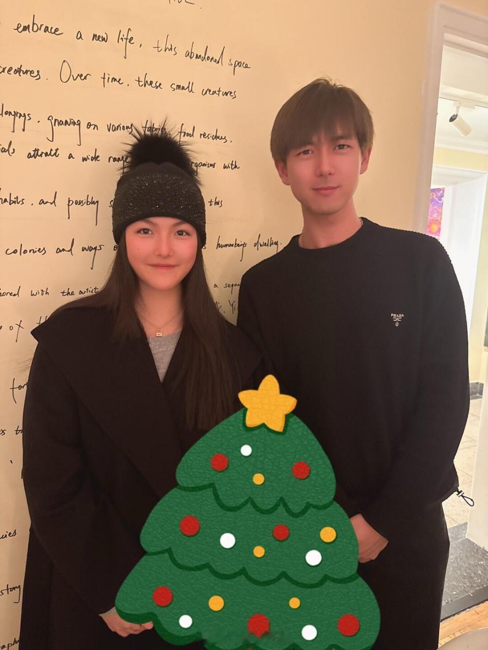 李湘一家与刘亦菲李现刘冲聚会  王诗龄与刘亦菲李现刘冲合照  李湘一家与刘亦菲李