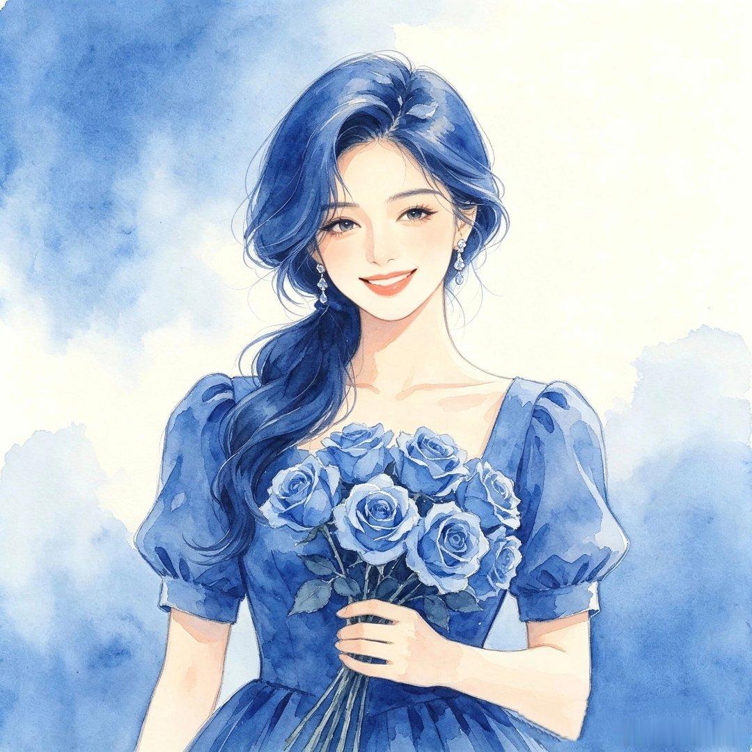 心动优雅女生治愈系头像 