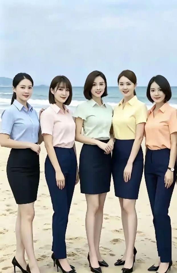 如果说这5个美女，同时约你去游泳，你会选择哪一个呢？打在评论区！