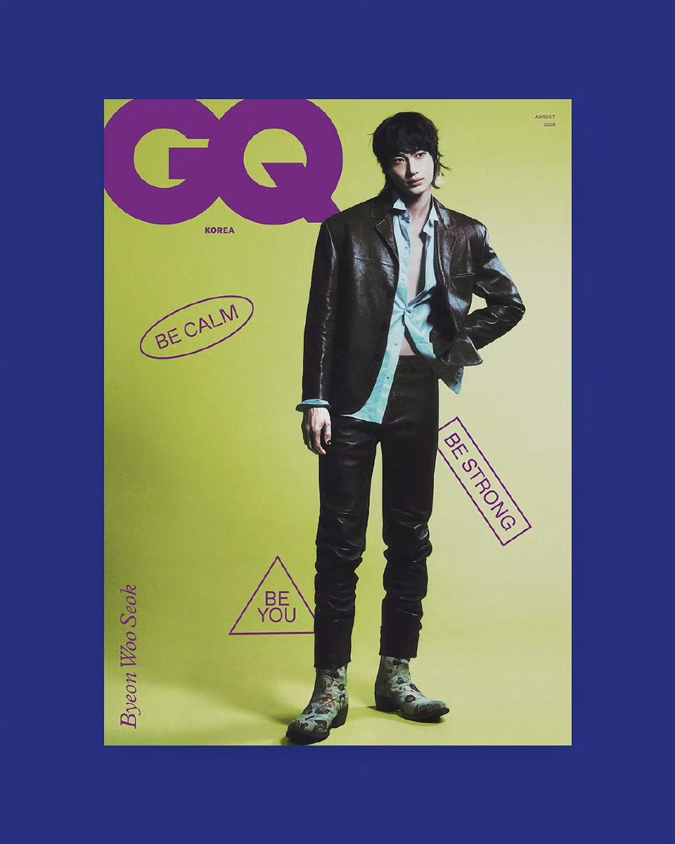 GQ Korea August 2025 边佑锡 摄影：Park Jong Ha