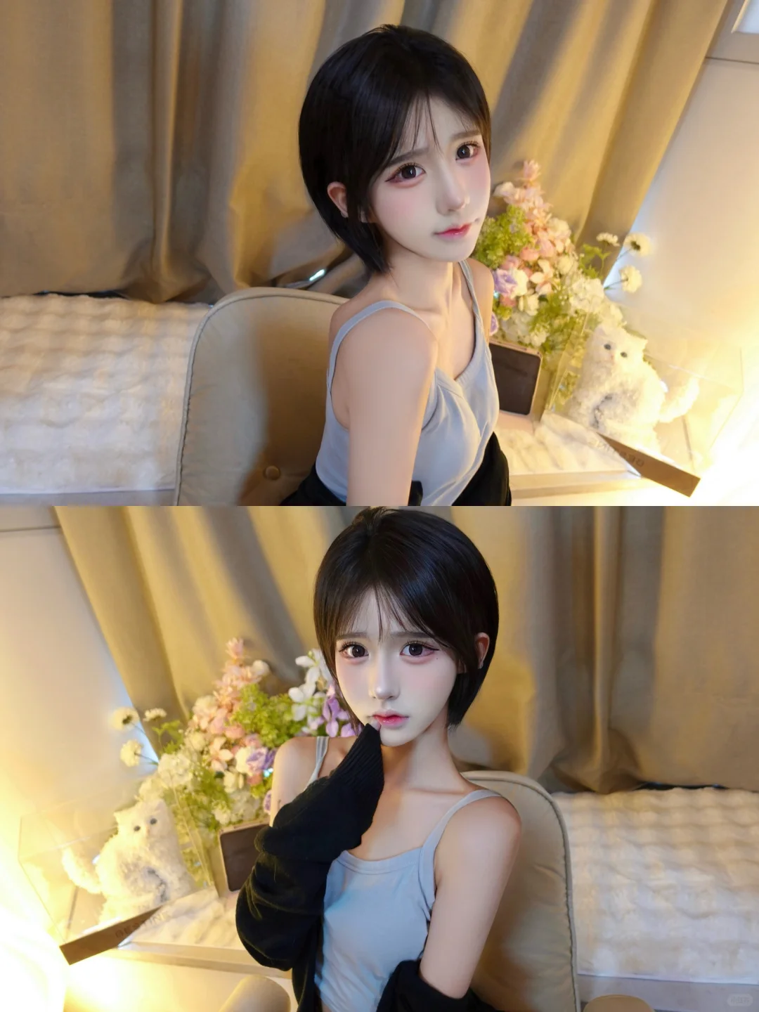 索尼zv1自拍好美