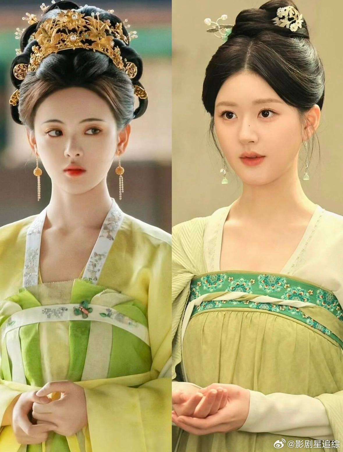 36位女明星超美绿衣古装合集 