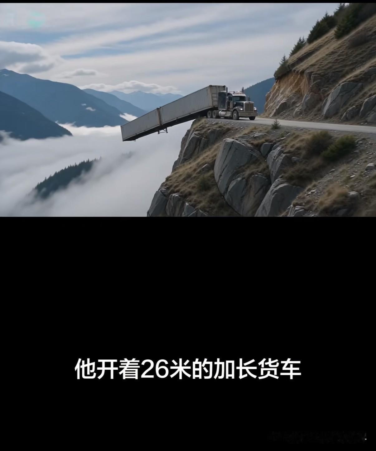 很想请教下经常开大货车的司机们，一辆26米的加长货车，行驶到山路转弯处的时候，由