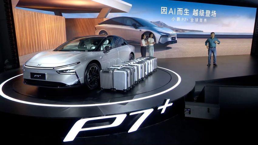 #小鹏P7+全球首秀##小鹏P7+能装下33个行李箱#说到自驾游，大家最怕的就是
