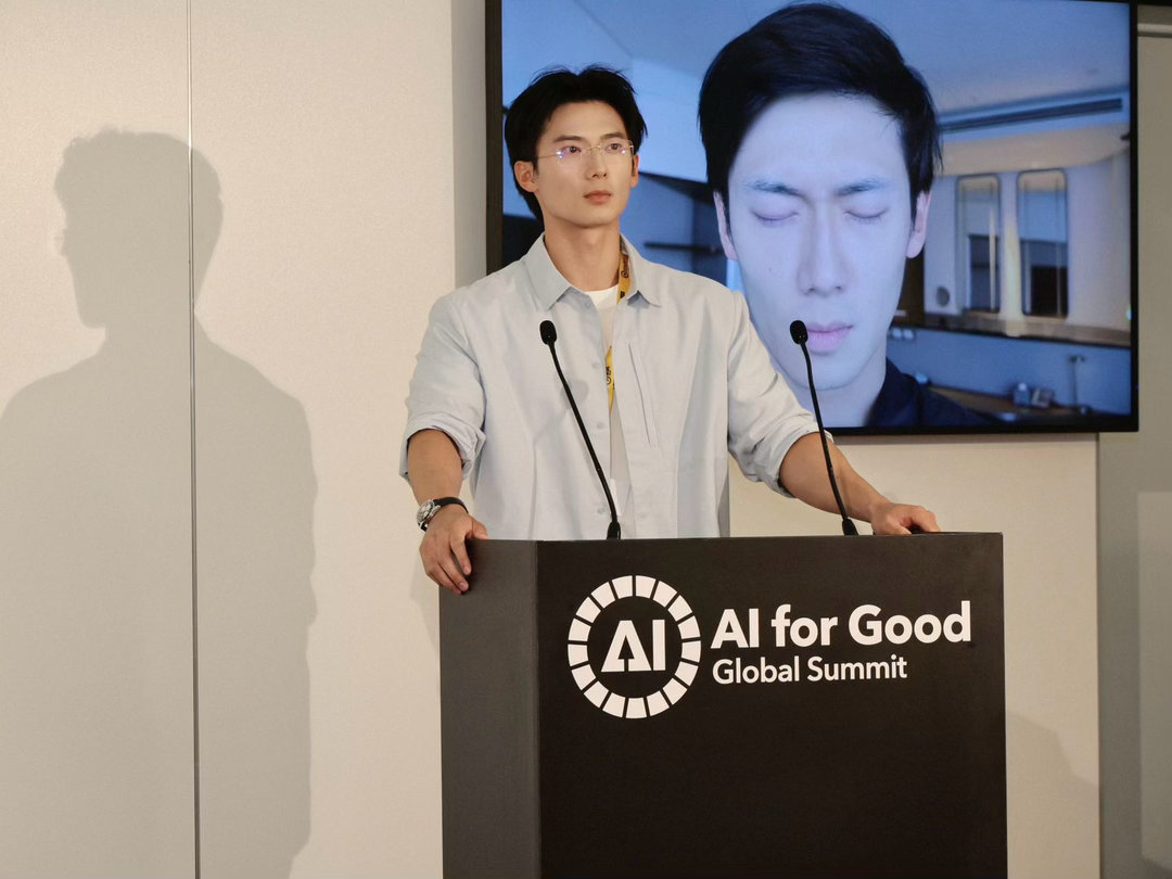 吴汉坤在联合国ai峰会玩YesBut 吴汉坤这趟联合国AI峰会之行，最有意思的不
