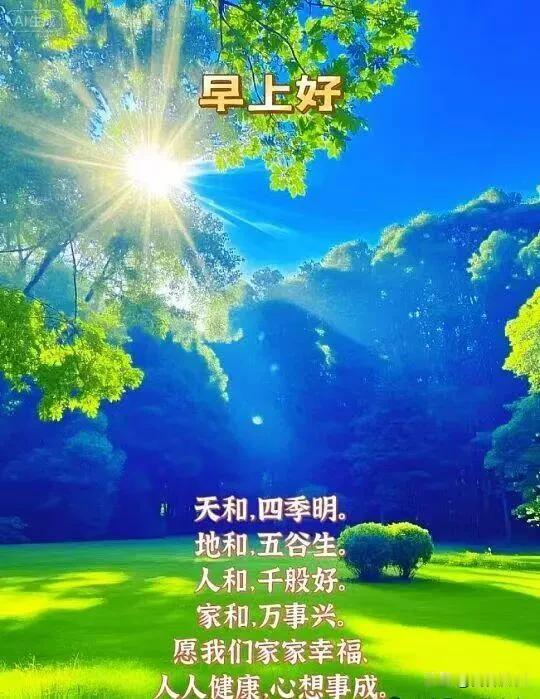 清晨微风捎来温柔，好好吃早餐，认真过今天，早安。