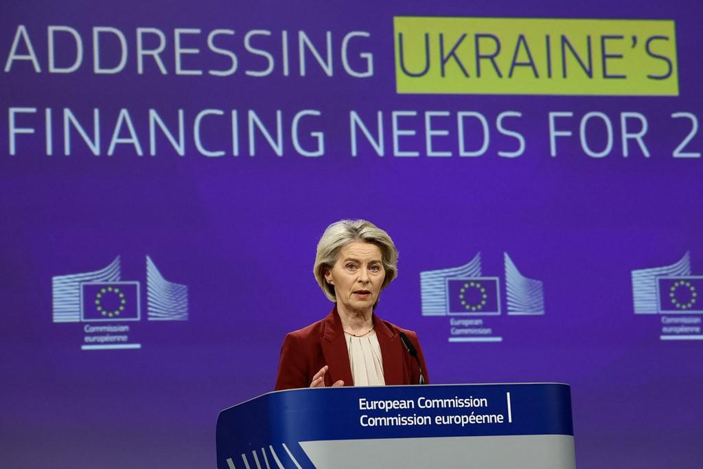 欧盟在想招，利用俄罗斯被冻结的资金利润帮助乌克兰。

欧盟主席冯德莱恩拟议未来两