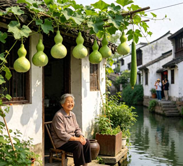 次元破壁！葫芦娃爷爷彻底爆火，真人蛇精专程打卡太治愈