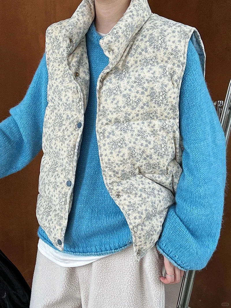 被这件小碎花马甲美翻了💐
