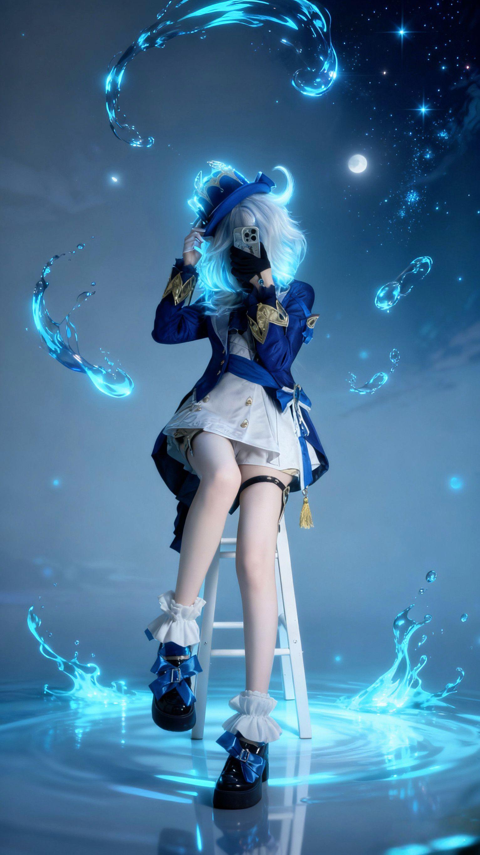 原神。芙宁娜cos