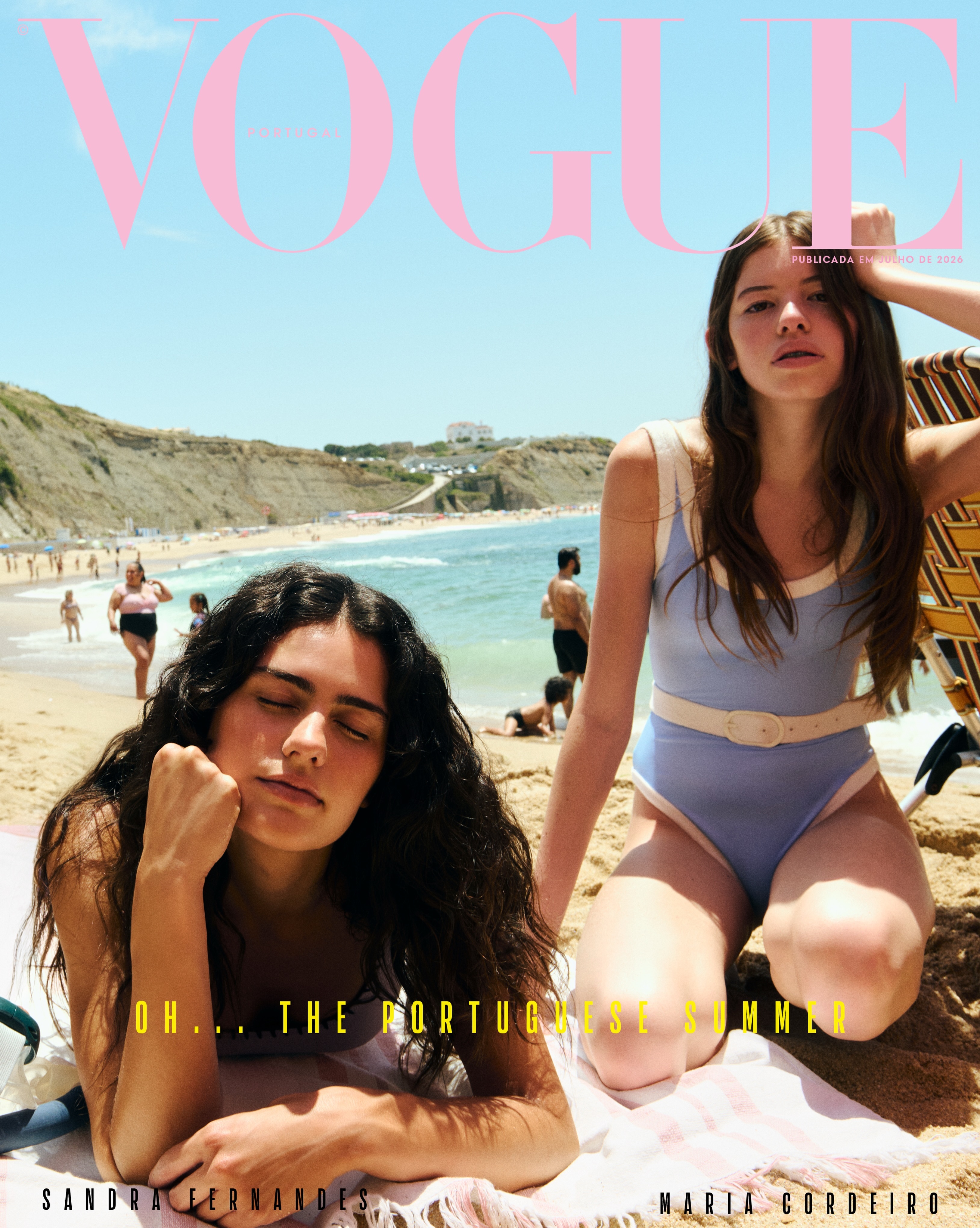 葡萄牙VOGUE色彩缤纷的夏日封面 