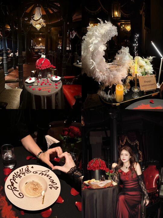 🍷🥀直男给不了的仪式感不如让餐厅来干！