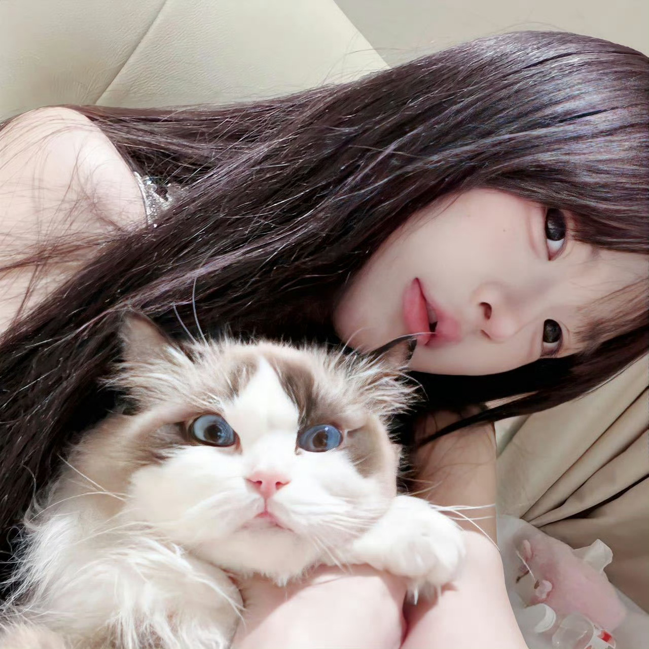 𝑾𝒆𝑪𝒉𝒂𝒕头像女头女生头像｜头像｜氛围感头像｜高质量头像｜小众头像