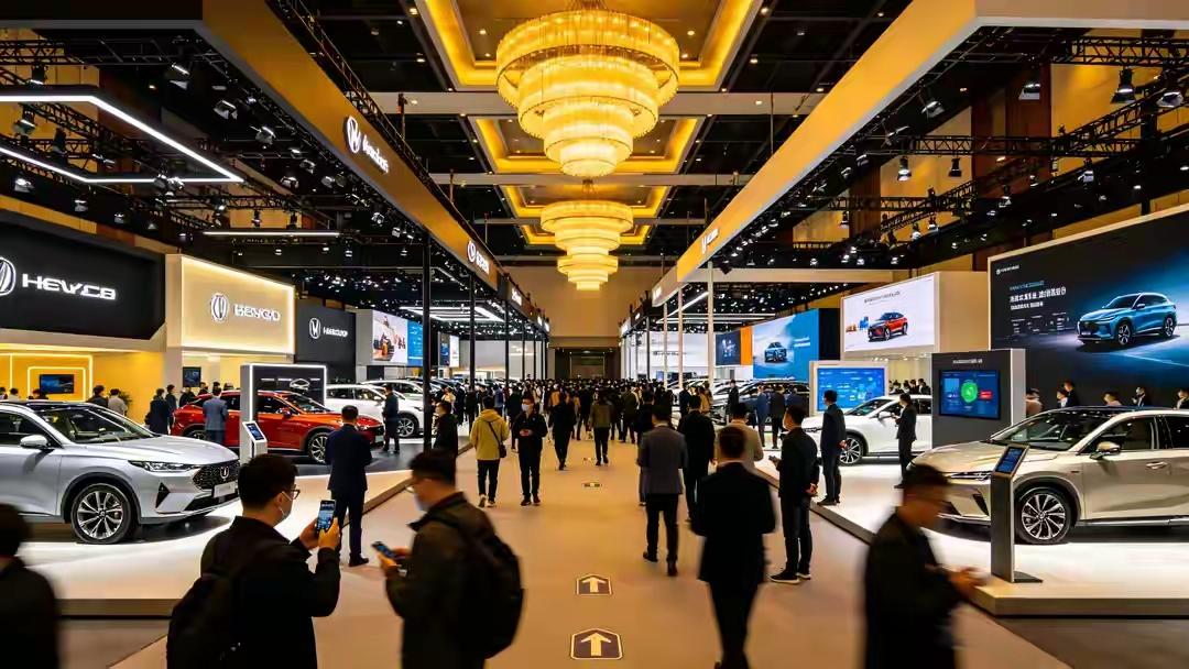 2026北京国际车展太牛啦！4月24日开幕，主题是“领时代·智未来”，采用两馆联
