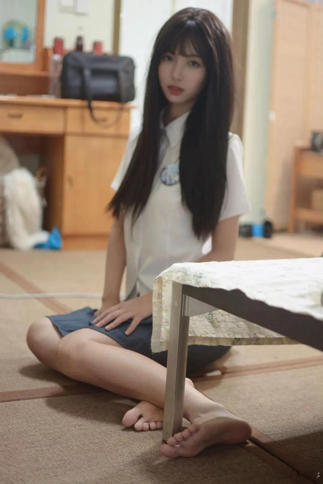 黑丝小腿袜，青春有魅力～ 