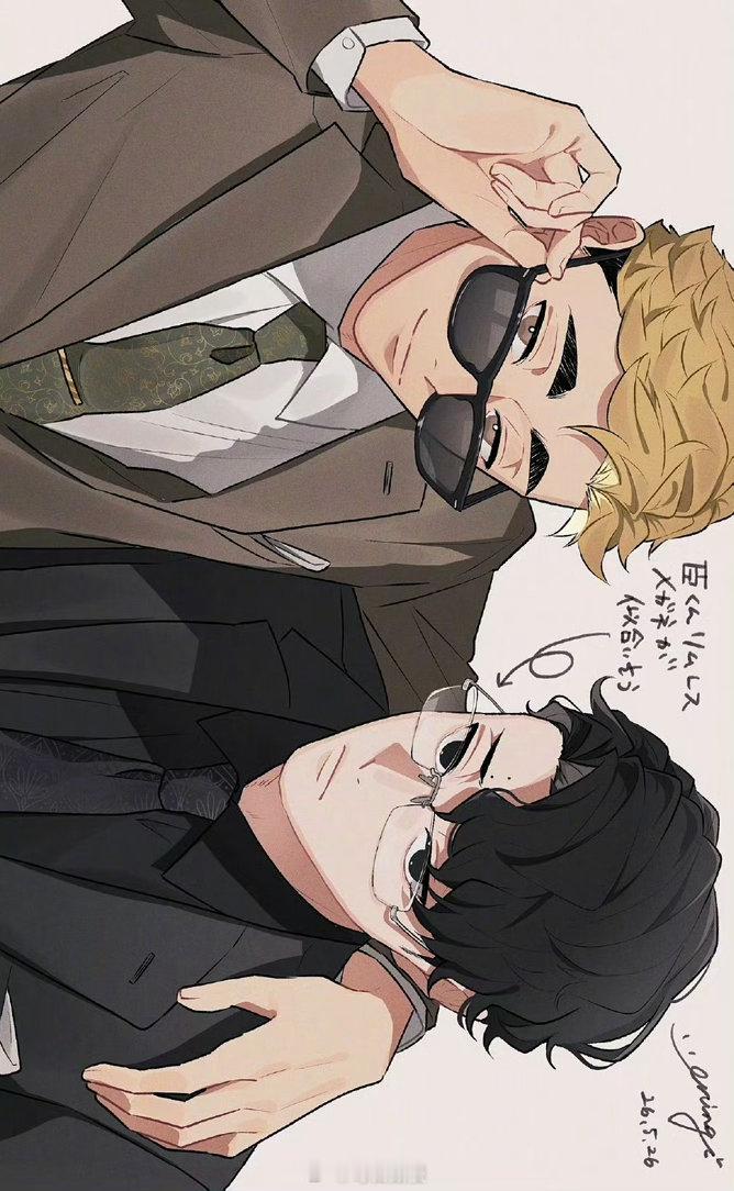 宫侑！佐久早圣臣！眼镜配西装🕶️👓太撩人了！❎：eringi895 