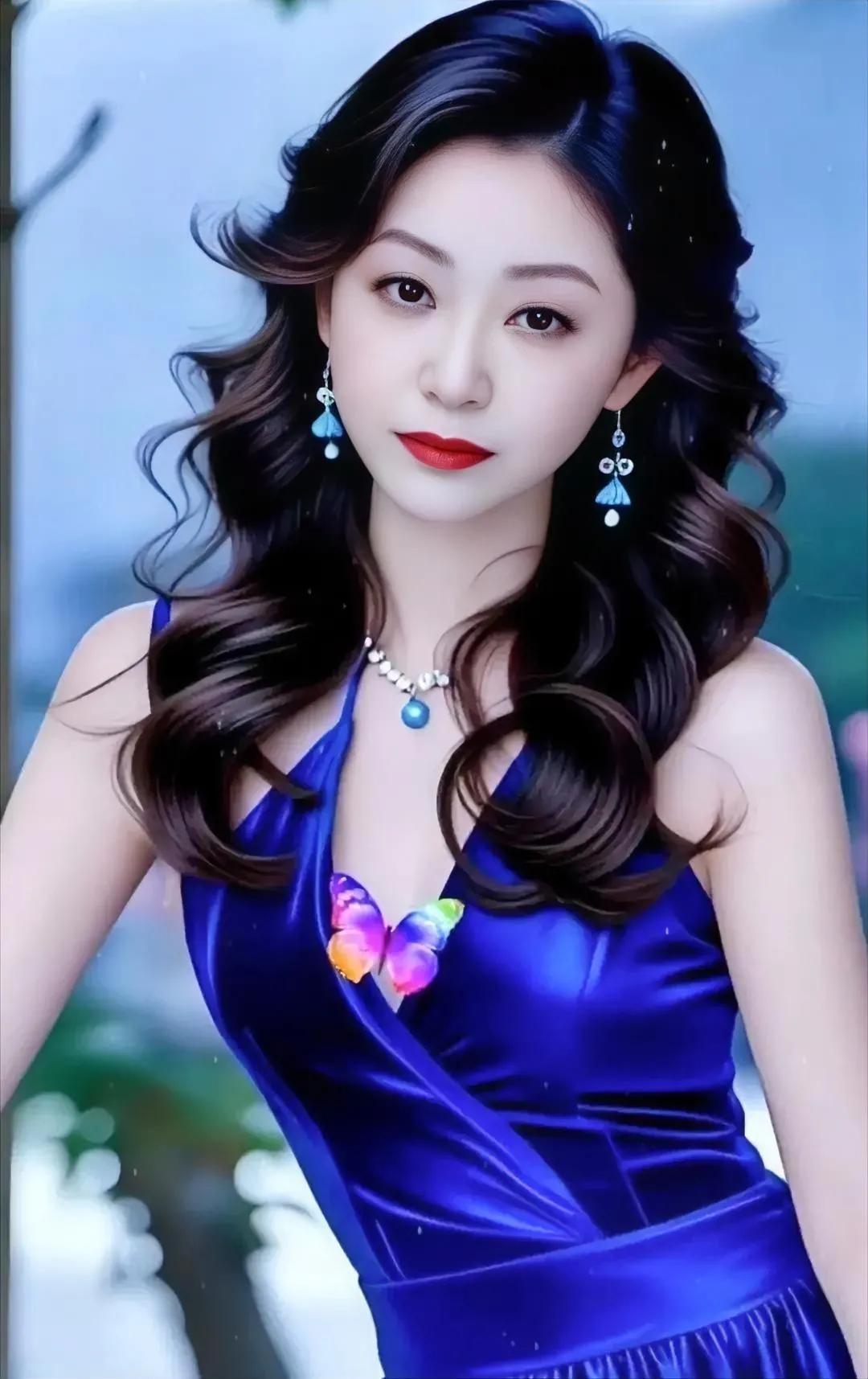 玉颜如花映碧波，红妆美人照水多。景美人美难长留 姿娇容艳笑容甜 咏装仙女在戏水