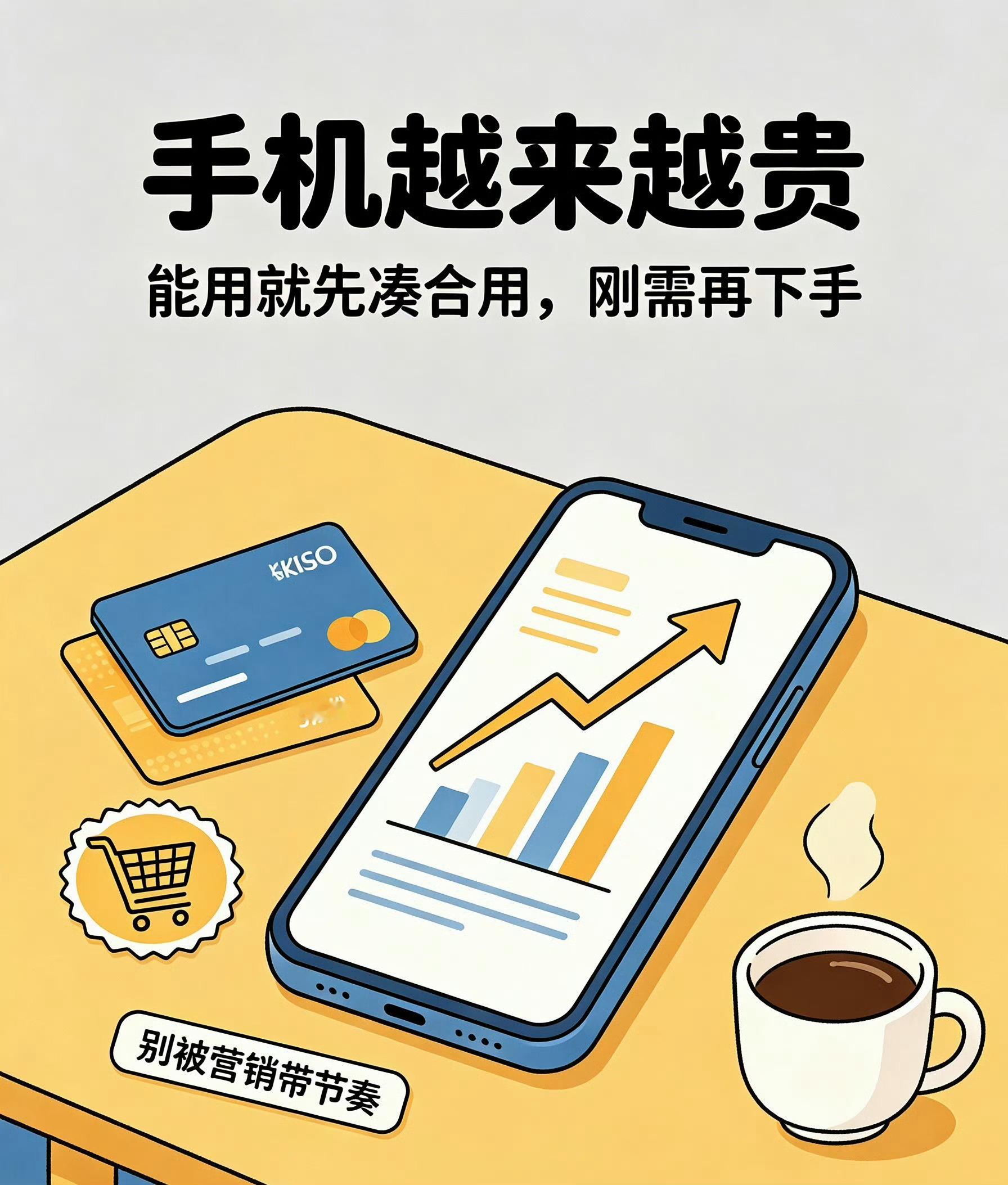 你对手机涨价脱敏了吗 都说“脱敏”是因为习惯了，我觉得更像是麻了，反正我现在看到