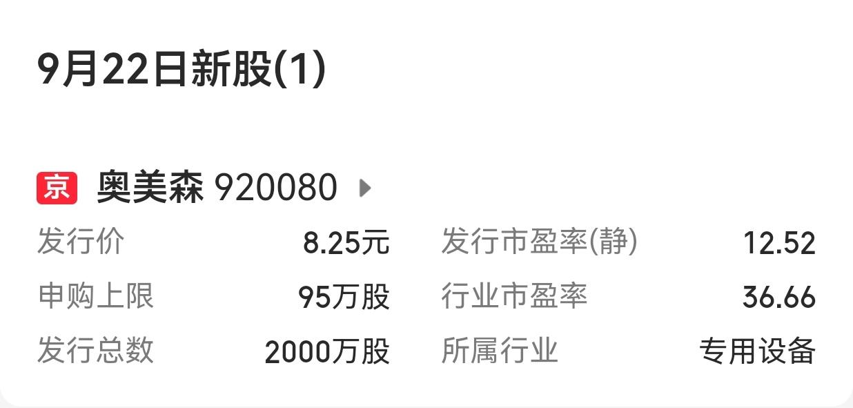 【下周市场新股发行大幅缩容：仅有北交所一只新股申购】

        下周（9