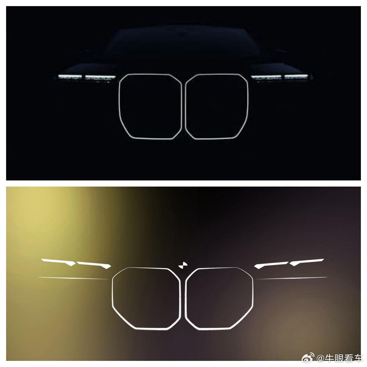 S级改款之后，宝马7系也要改了前脸这个双肾造型变了挺好，拉弯取直好 