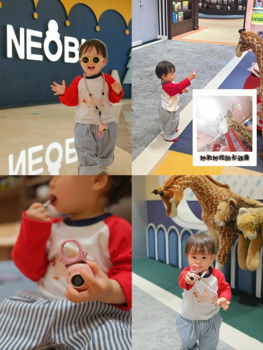 奈尔宝新体验📷一岁半用拍立得解锁“摄影课”
