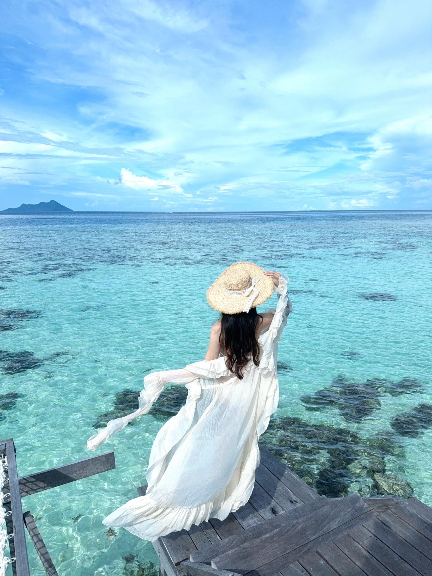 在仙本那啦！！！🫧🌴🐚