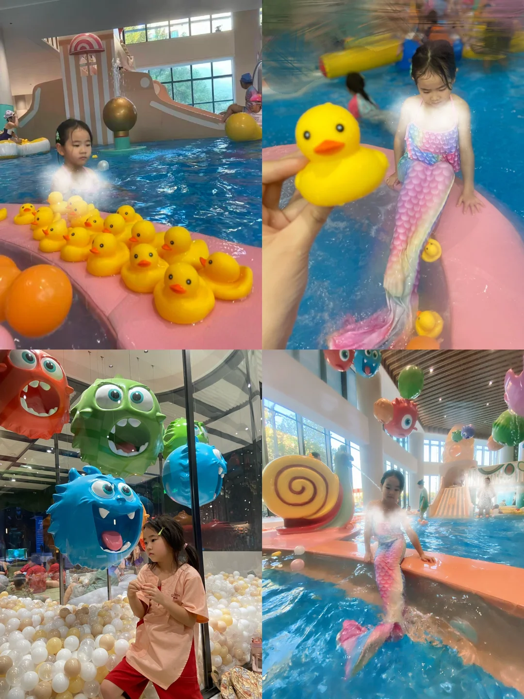 沈阳冬季遛娃好去处♨温泉戏水➕淘气堡太嗨了