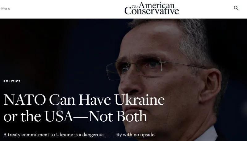 “要么是我们，要么是乌克兰” ——一位美国参议员向北约发出了最后通牒

"北约中