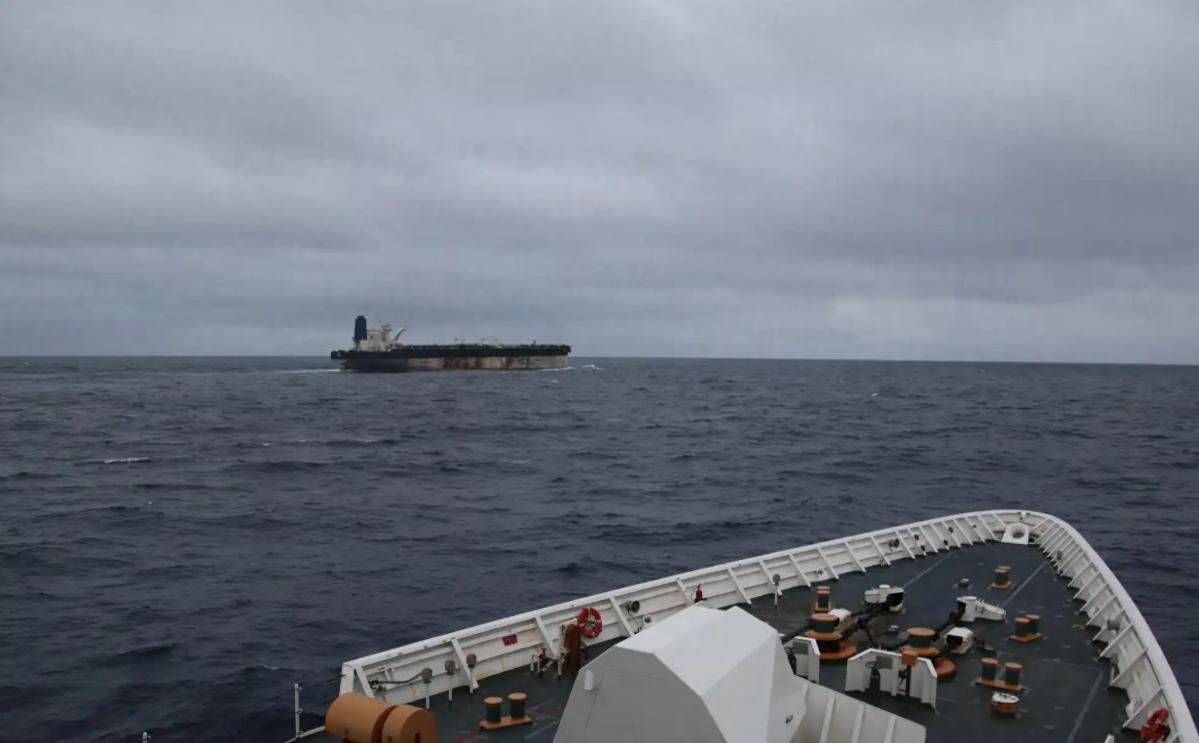 还想全球扣押中方油船？美军跃跃欲试，中方集装箱武装船早有准备
以后美军还扣中方油