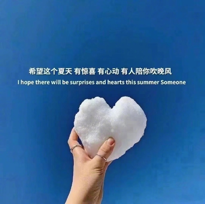 🍃   希望这个夏天   有惊喜 有心动    有人陪你吹晚风 
