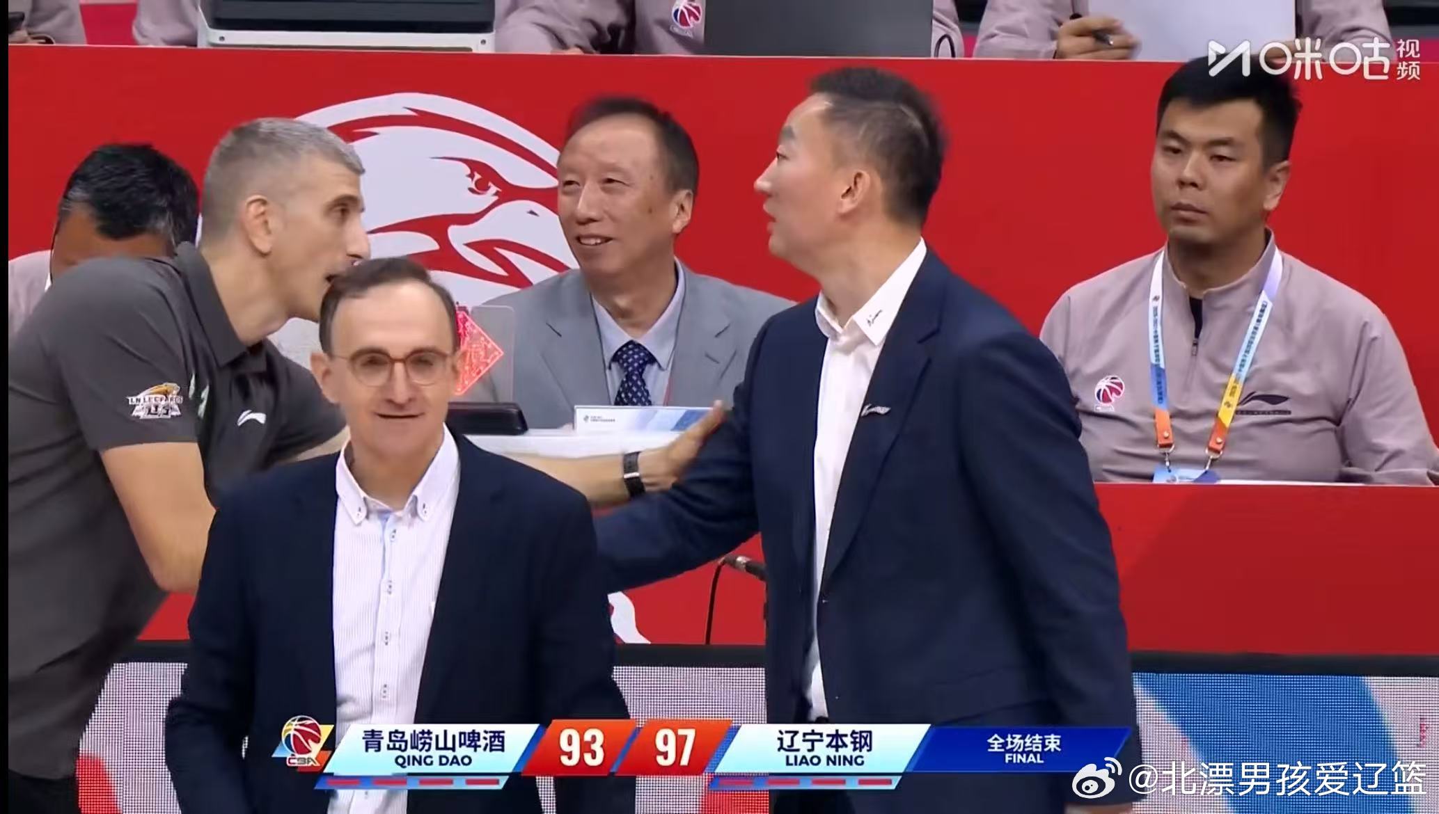 辽宁男篮97:93青岛男篮 取得两连胜[耶]库珀27分4篮板7助攻，凯勒-爱德华
