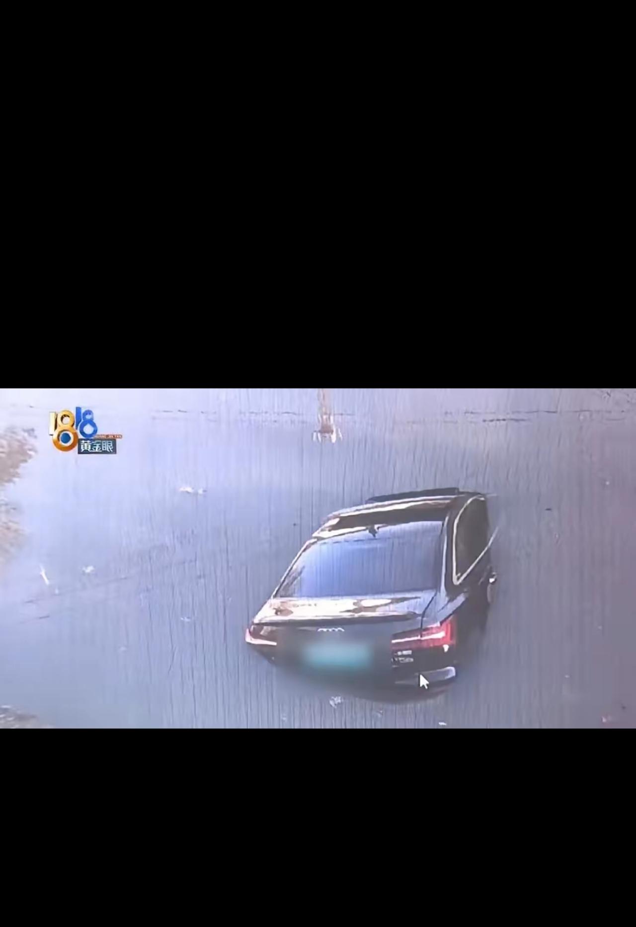 男子把奥迪A6不小心开进老家池塘，保险公司一句“故意”直接拒赔！男子气炸：“我有