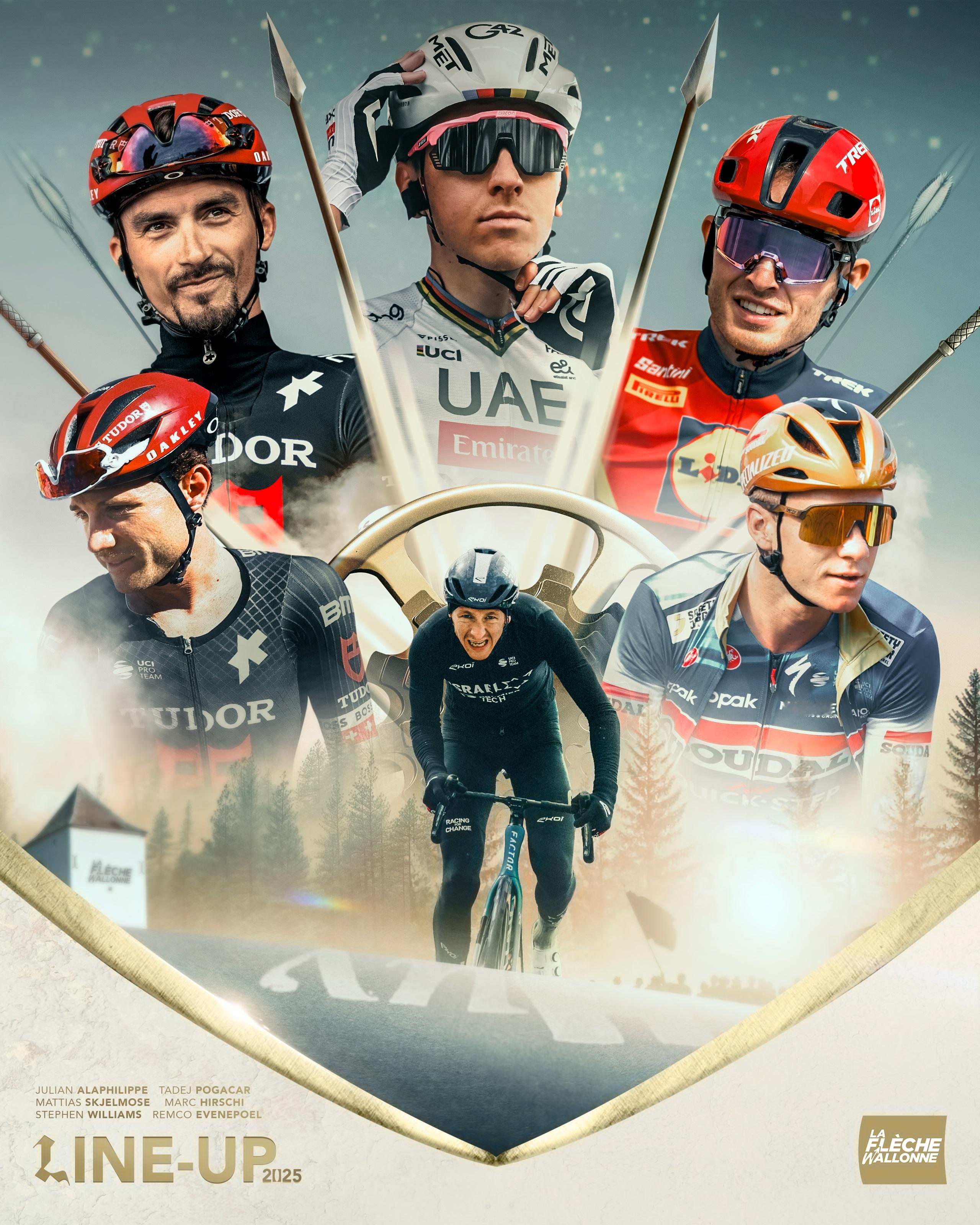 瓦隆之箭官方给的夺冠热门（图一），六个人里面有一半来自次级车队，两个来自帝舵[吃