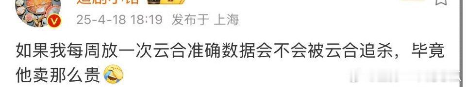 但都不可否认现在都关注云合的数据 ​​​