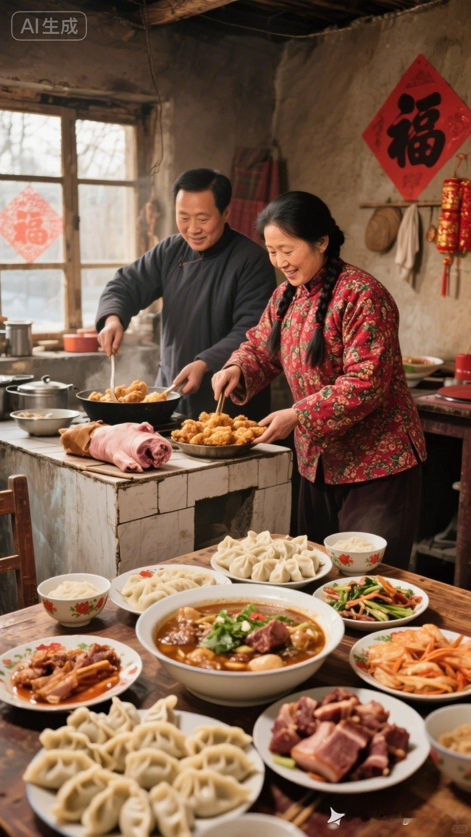 家常便饭，幸福满满！🥟🍲🍛