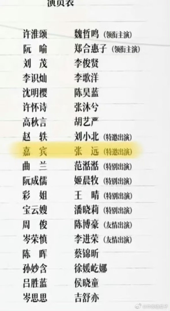 张远真去做了魏哲鸣的嘉宾张远还会演戏啊，在剧里还是婚庆歌手的身份，那和他很搭了 