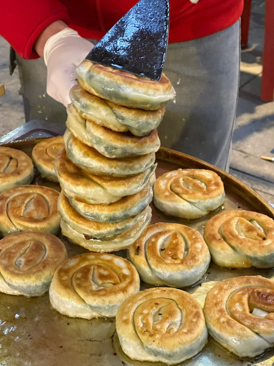 我找到全南昌最好吃的葱油饼了👏