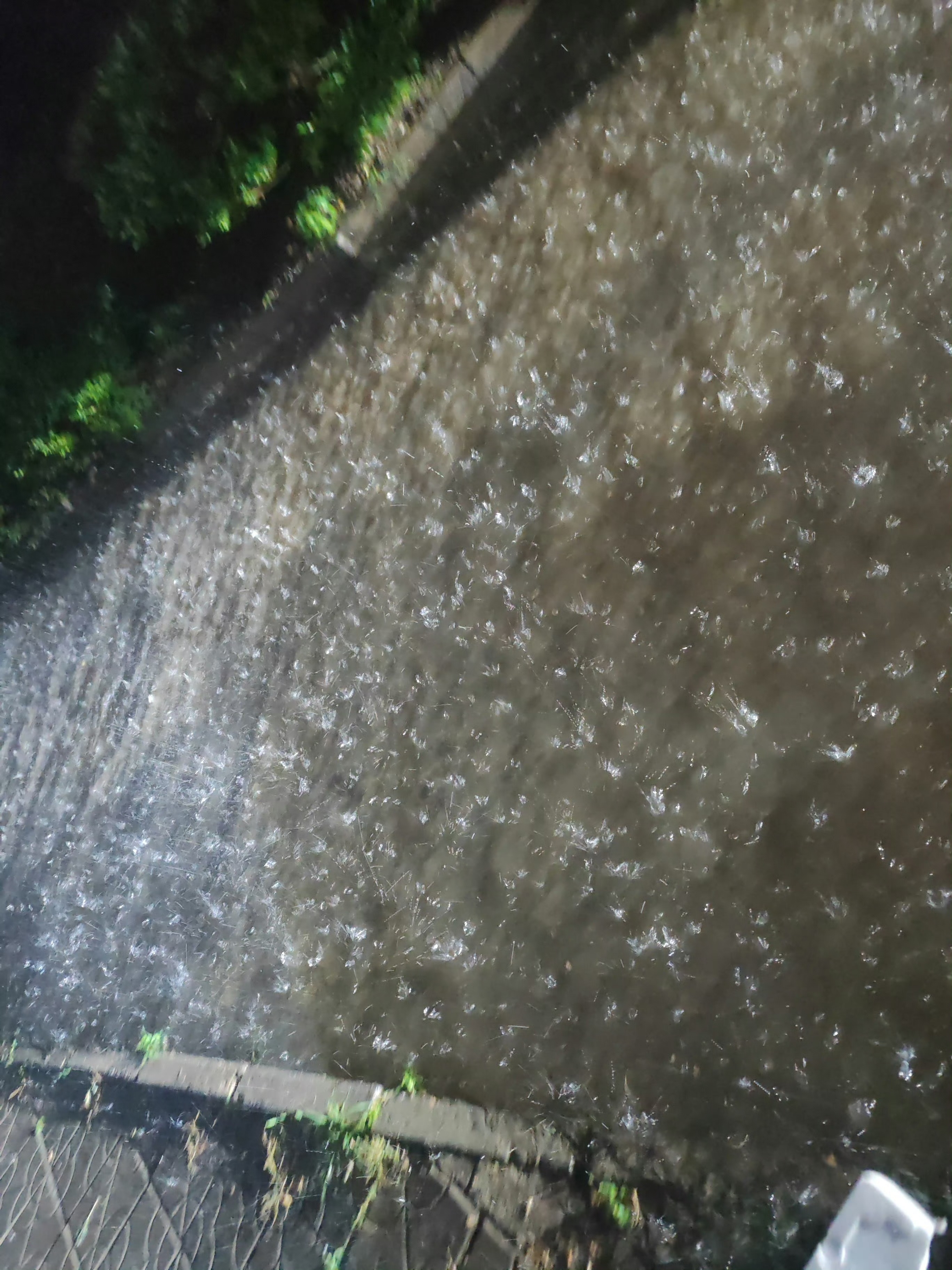北京大雨超级大雨！今年北京入夏以来气温都不太高，我大半夜有时候出去冷的可以穿毛衣