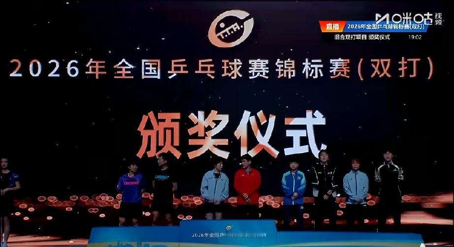 蒯曼全锦赛夺双冠!
7月19日，在2026年乒乓球全锦赛混双和女双决赛中，蒯曼搭
