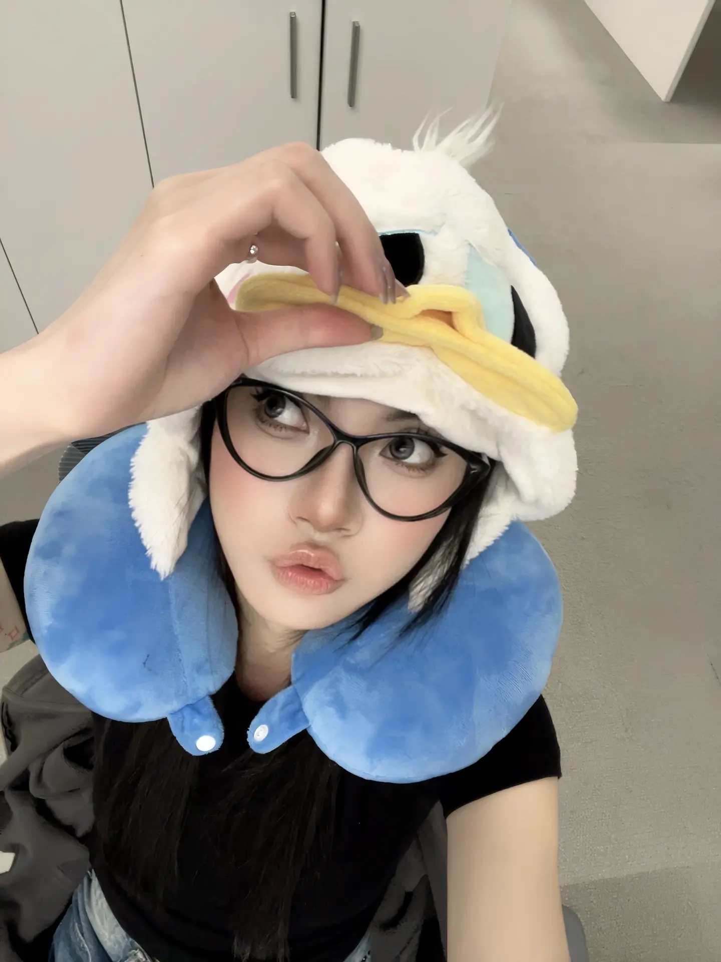 一口吃掉。